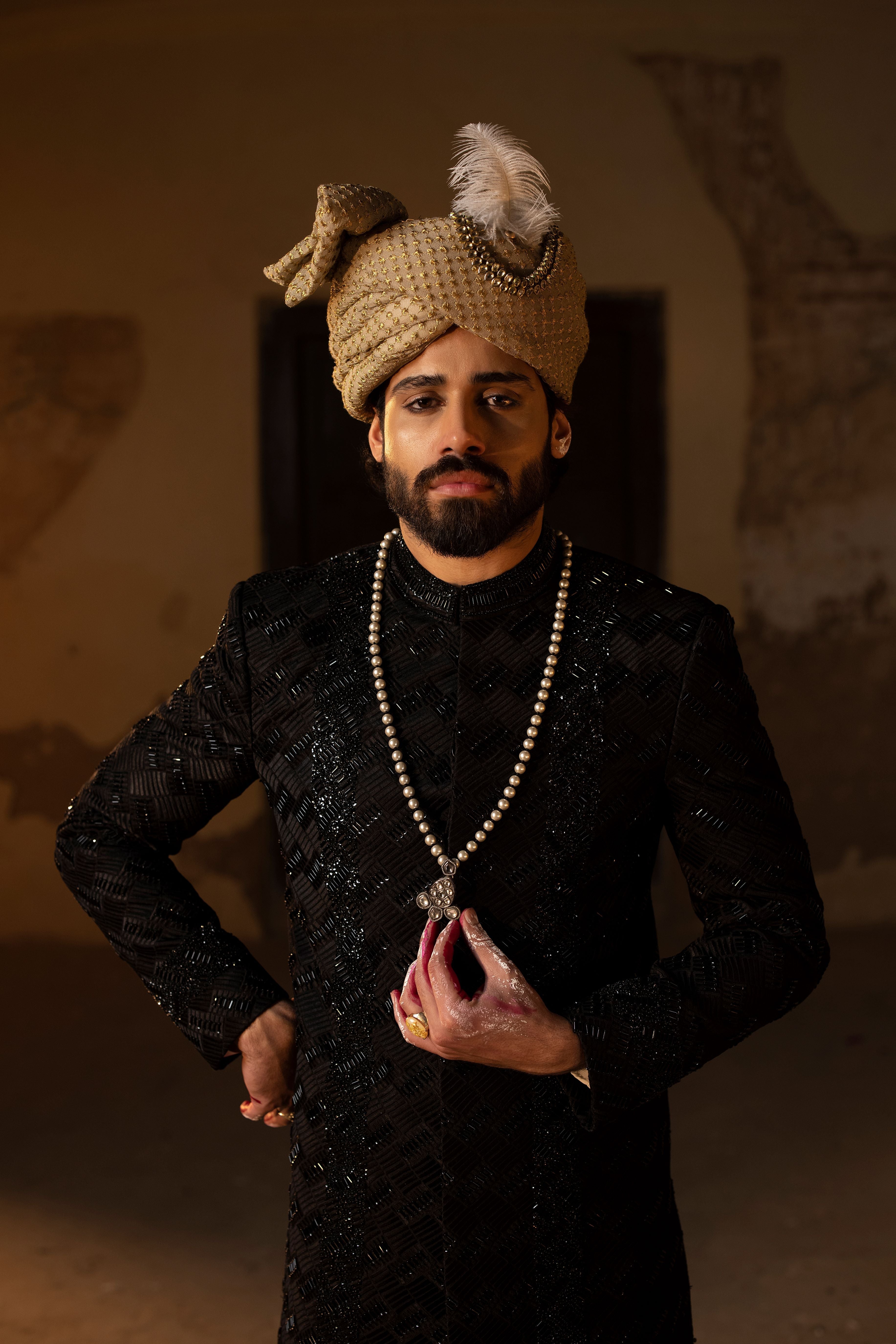 3D Geometrical Sherwani