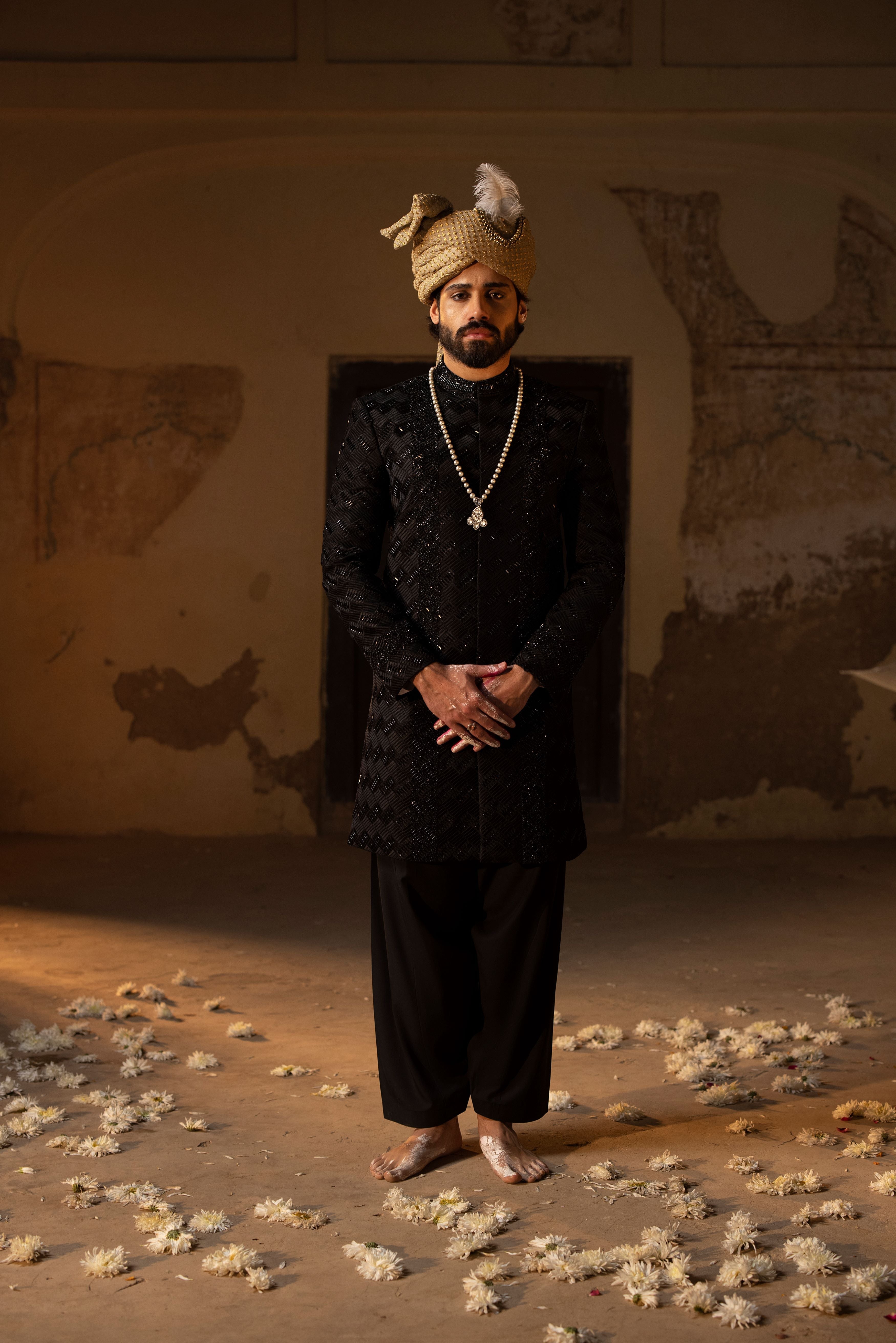 3D Geometrical Sherwani