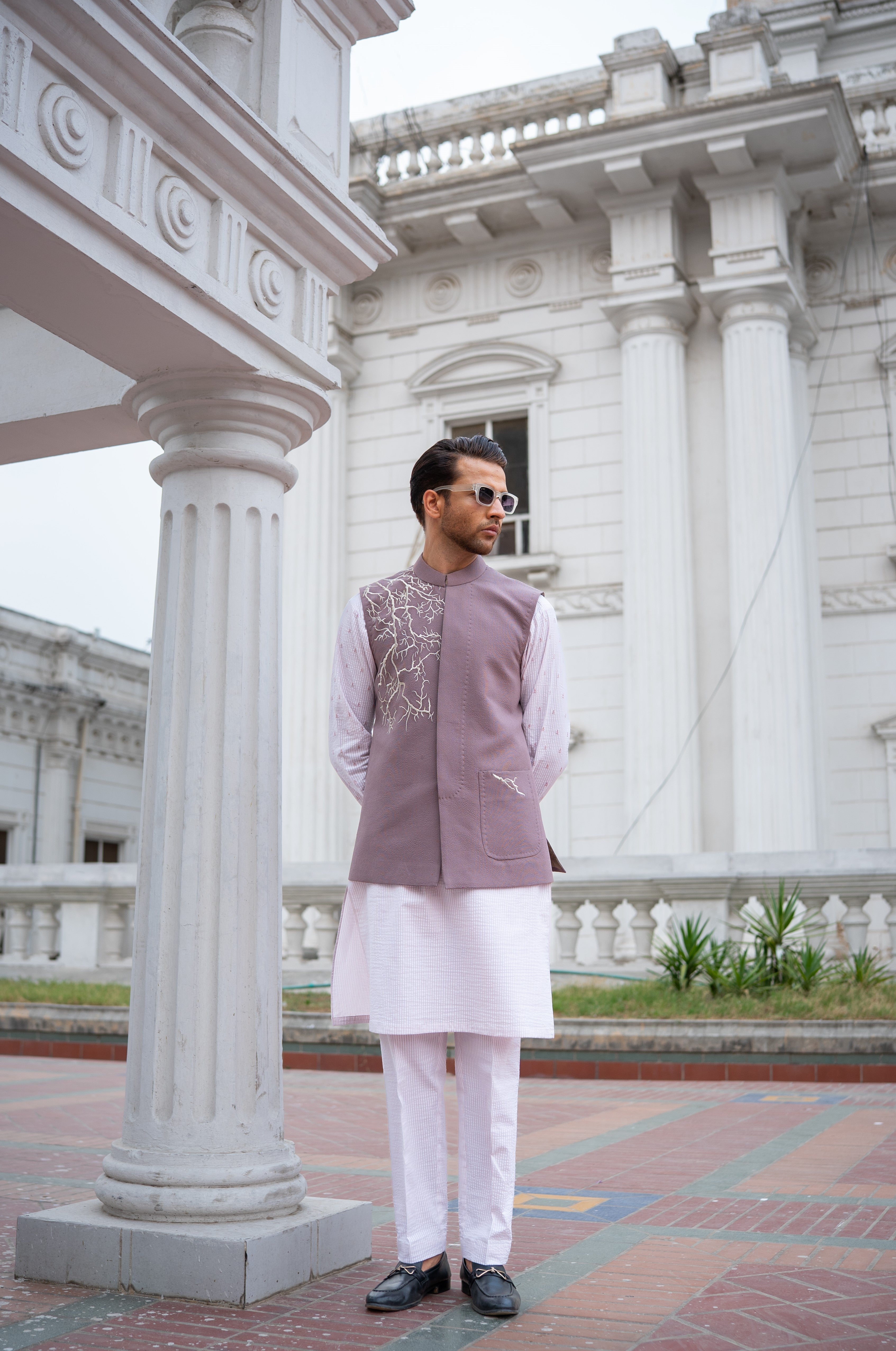 Light purple waistcoat