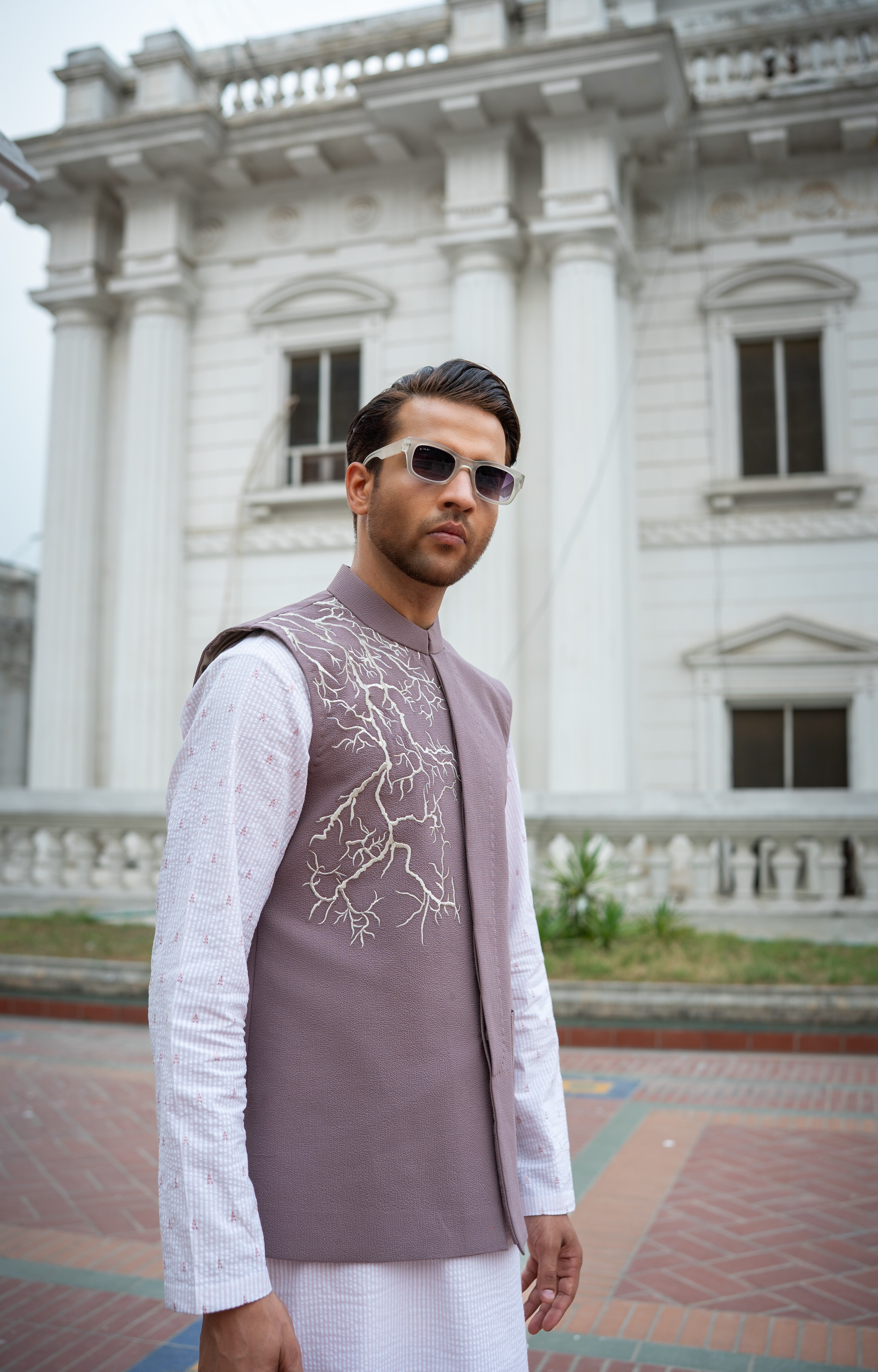 Light purple waistcoat