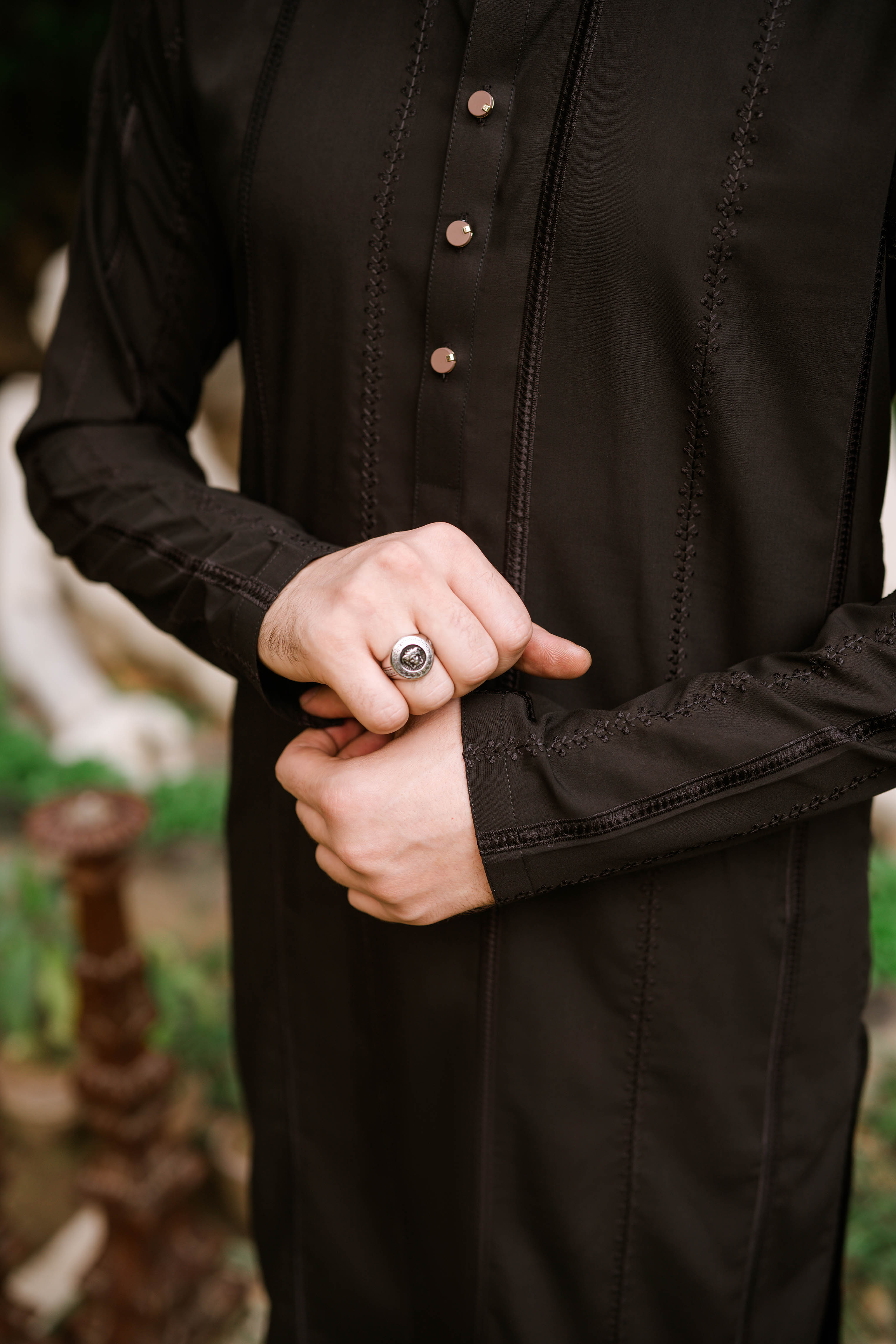 Embroidered Blended