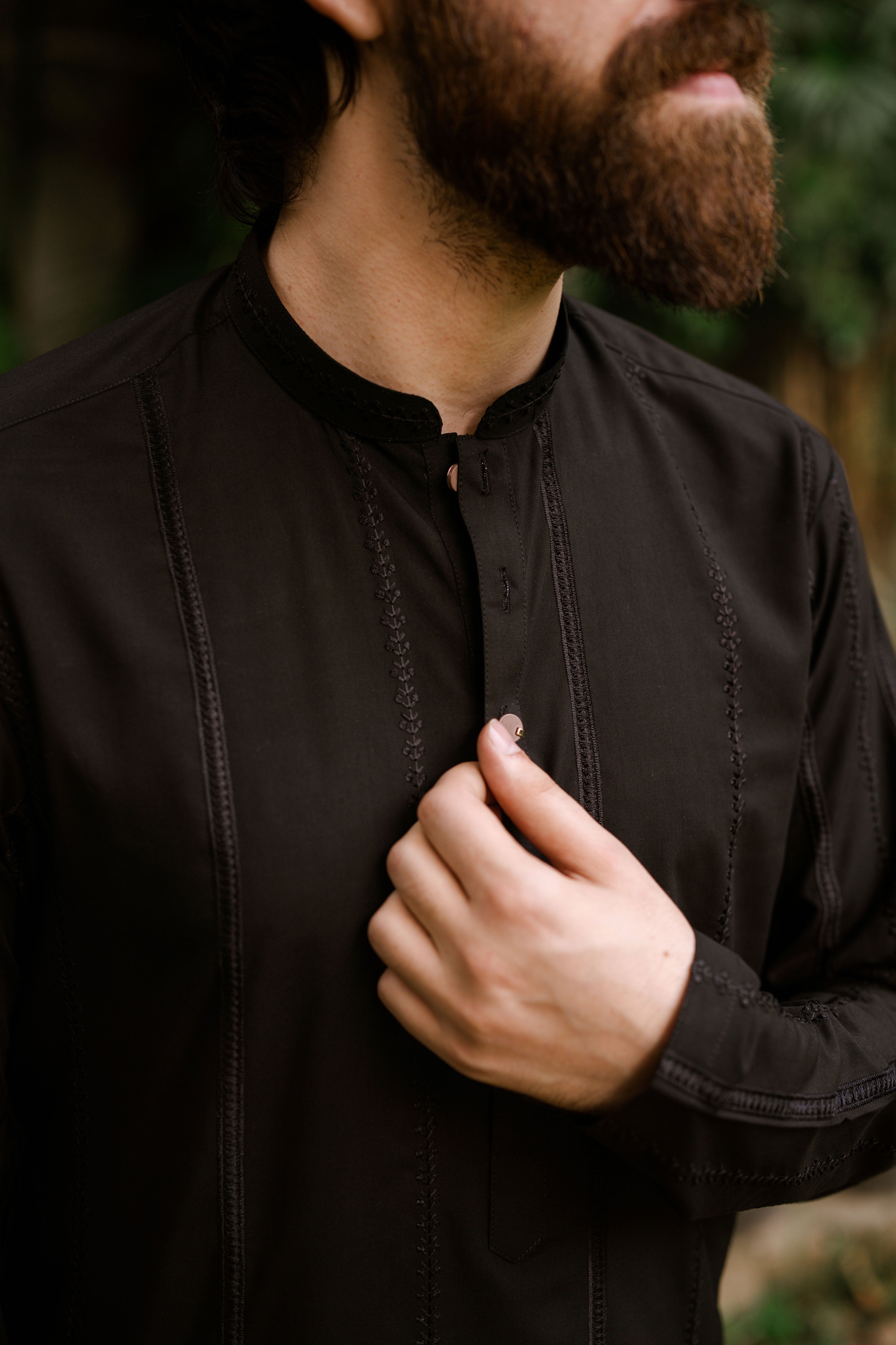 Embroidered Blended